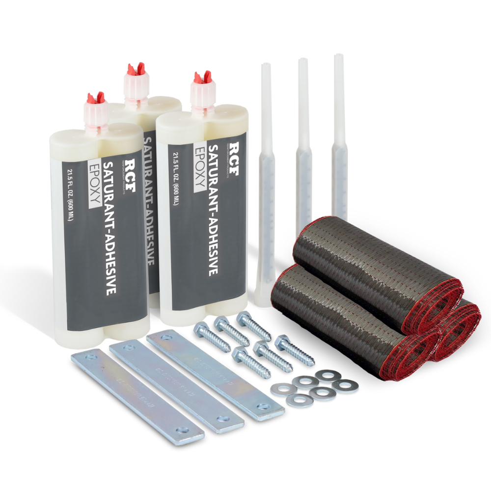 RCF™ 400 GSM Unidirectional Bowed Wall Repair Kit
