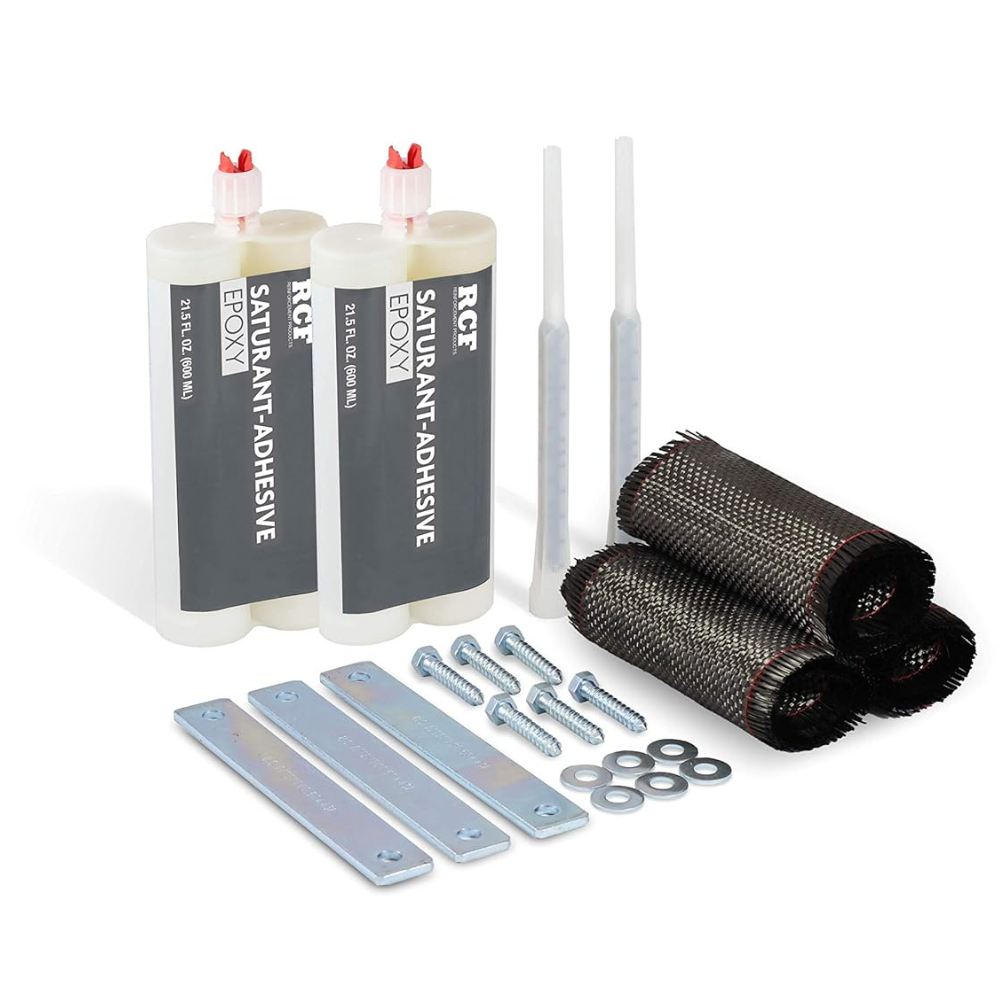 RCF™ 560 GSM Bidirectional Bowed Basement Wall Repair Kit